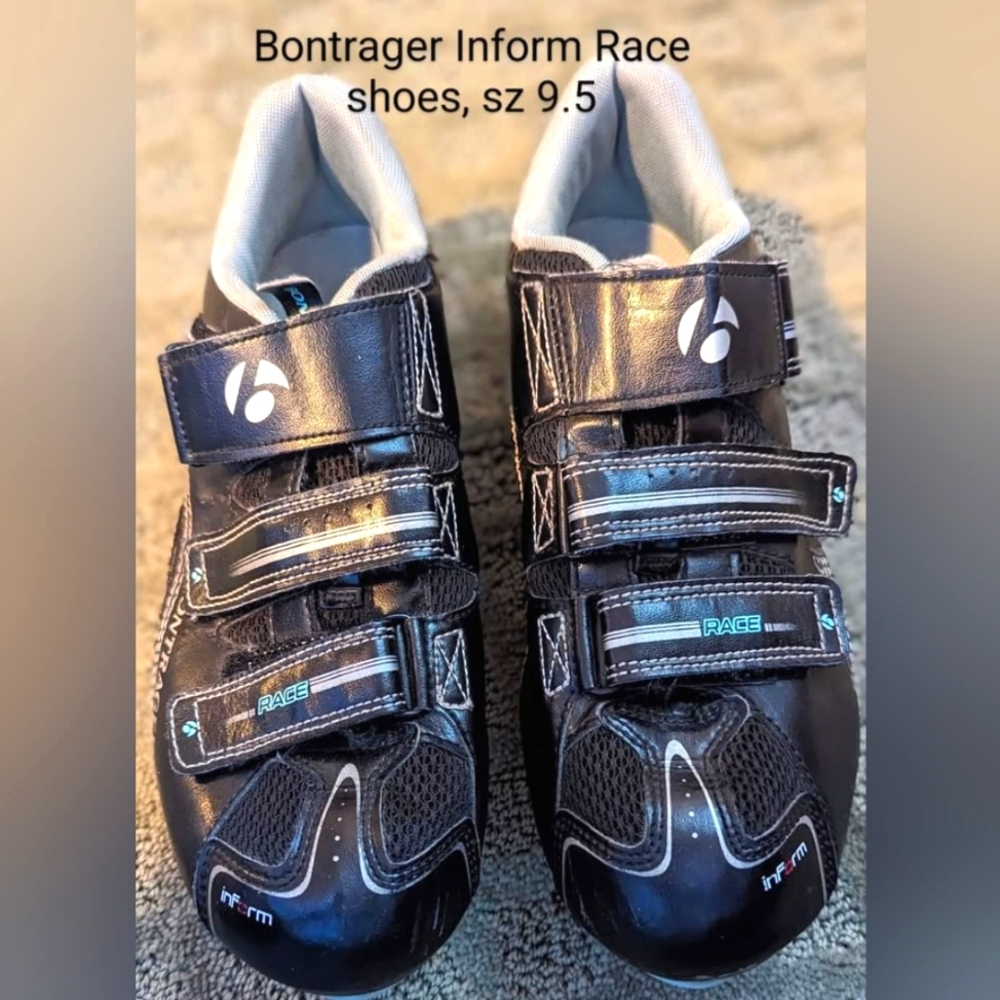 Bontrager Cycling Shoes With Clips (Size 9.5)